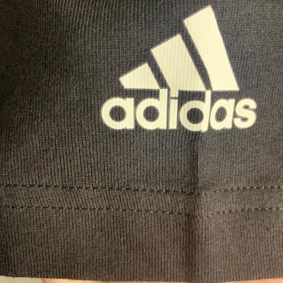 Adidas Unisex 'Big Mood' Graphic T-Shirt – Size Small,  Emoji Design - Picture 5 of 6